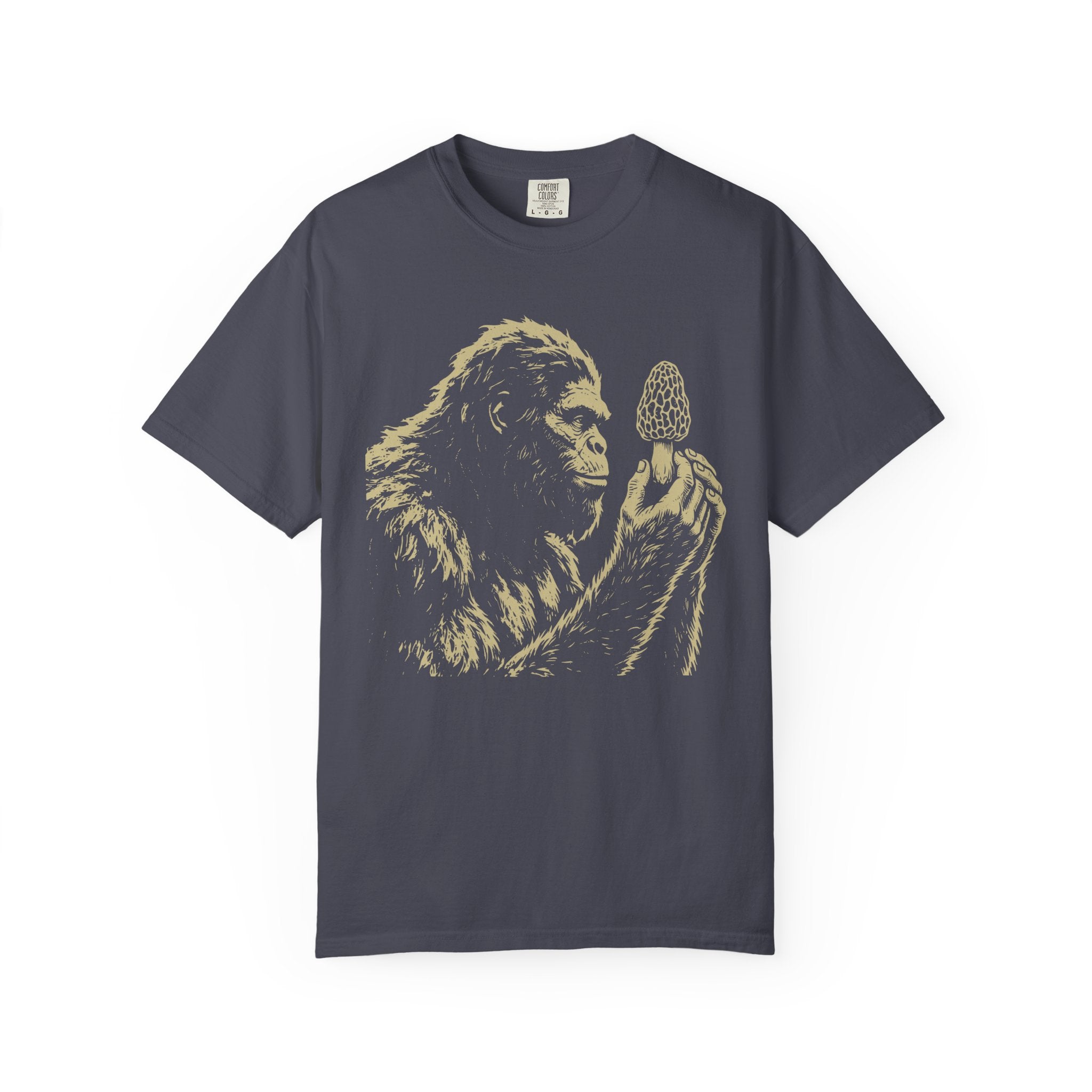 Bigfoot With Morel T-Shirt