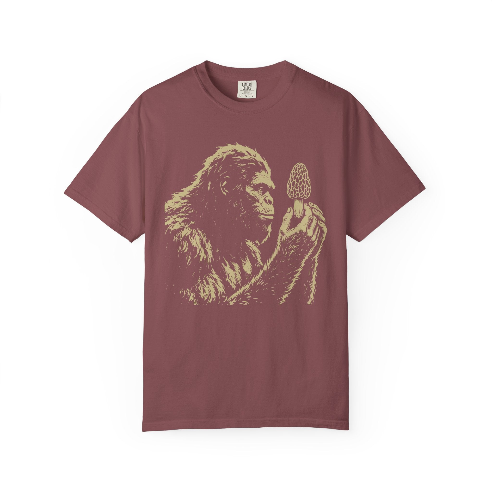 Bigfoot With Morel T-Shirt