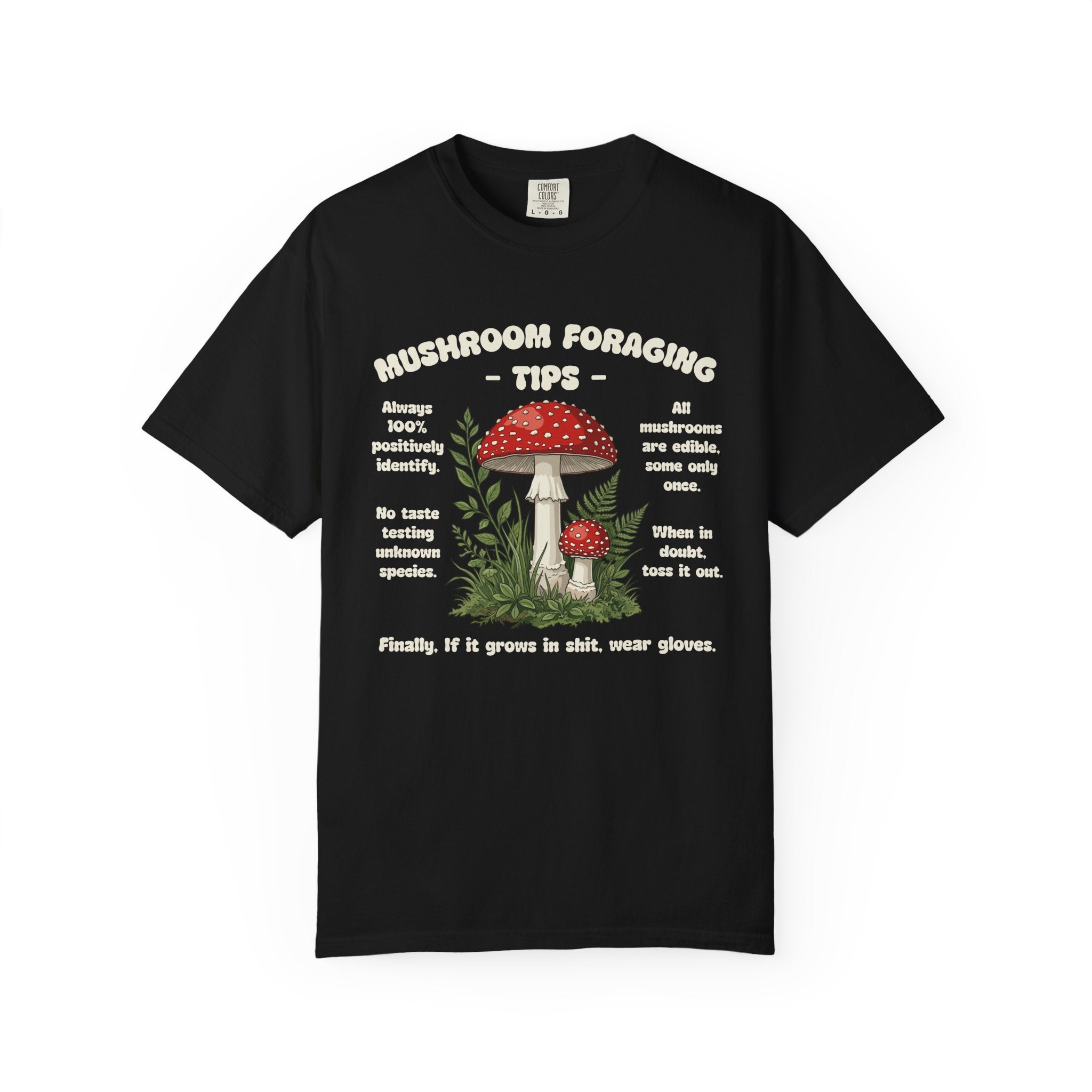 Mushroom Foraging Tips T-Shirt