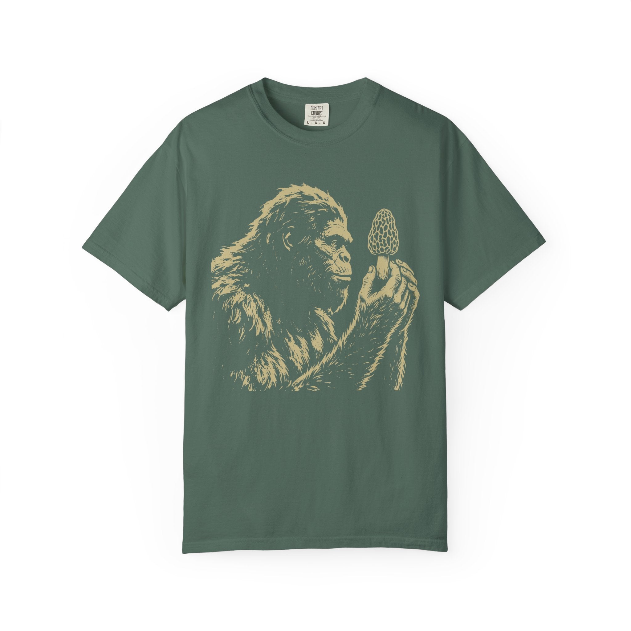 Bigfoot With Morel T-Shirt