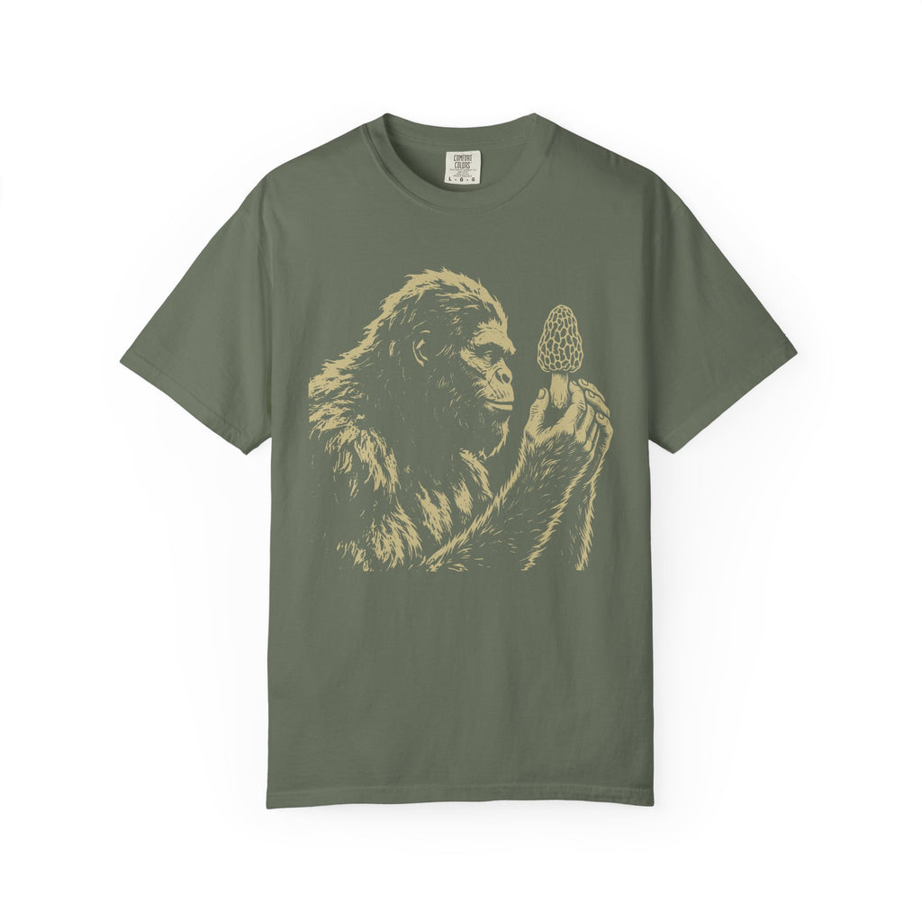 Bigfoot With Morel T-Shirt