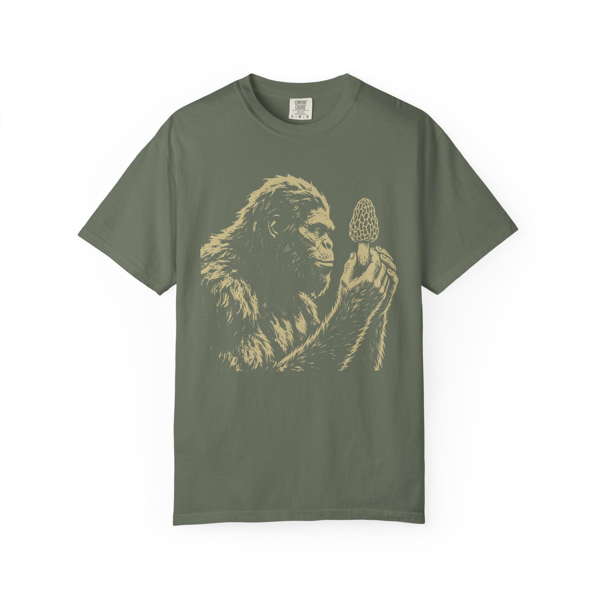 Bigfoot With Morel T-Shirt