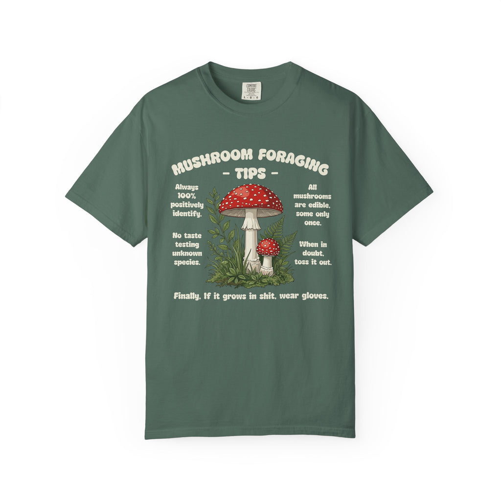 Mushroom Foraging Tips T-Shirt