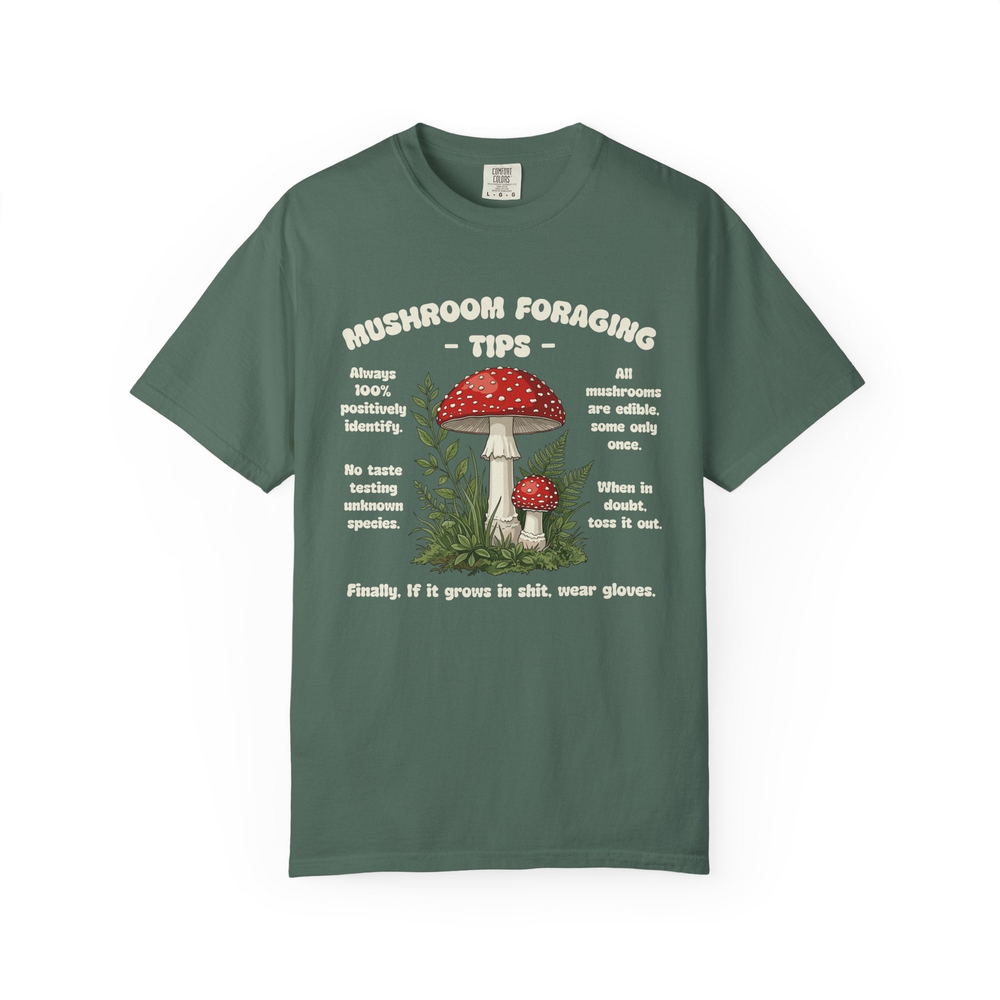 Mushroom Foraging Tips T-Shirt