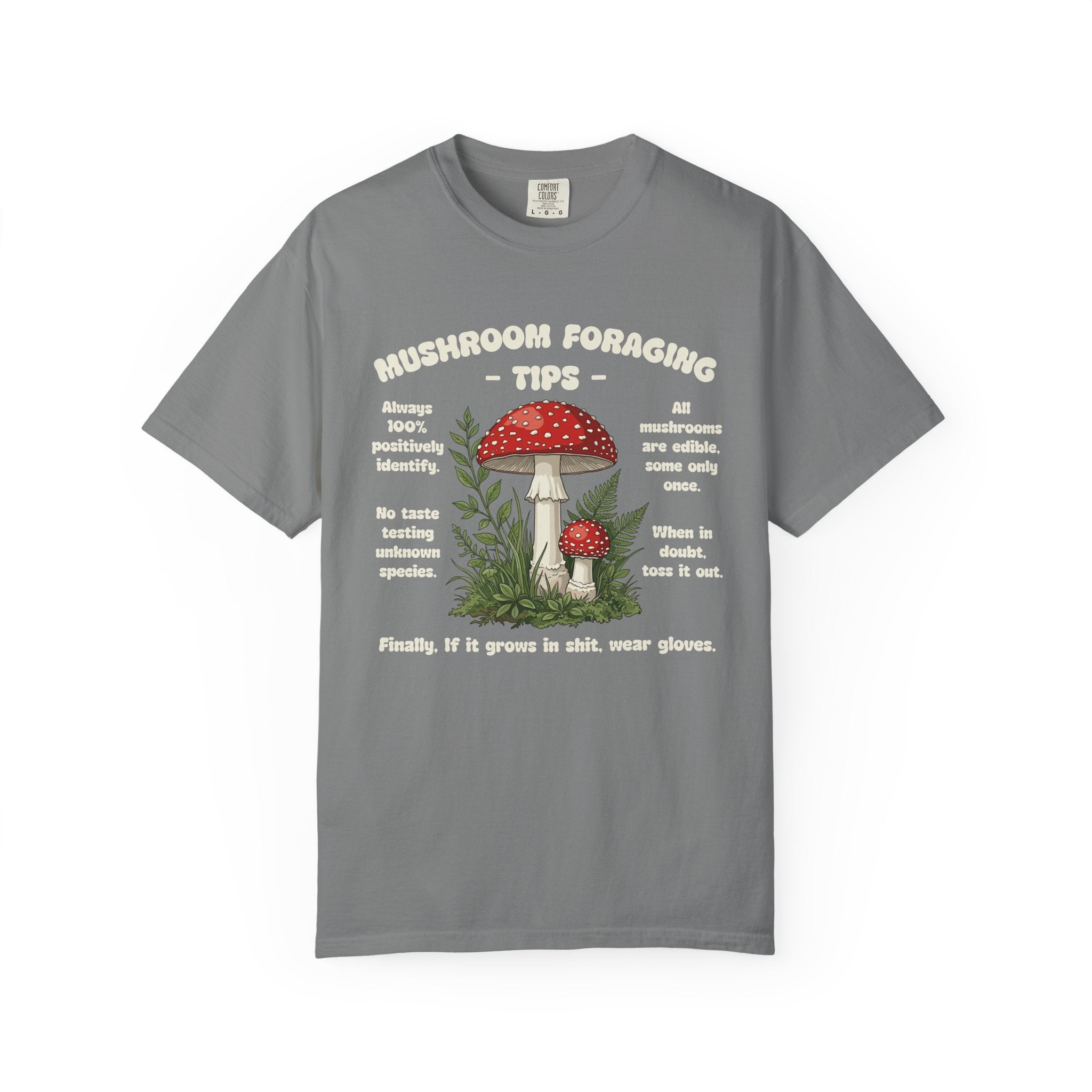 Mushroom Foraging Tips T-Shirt