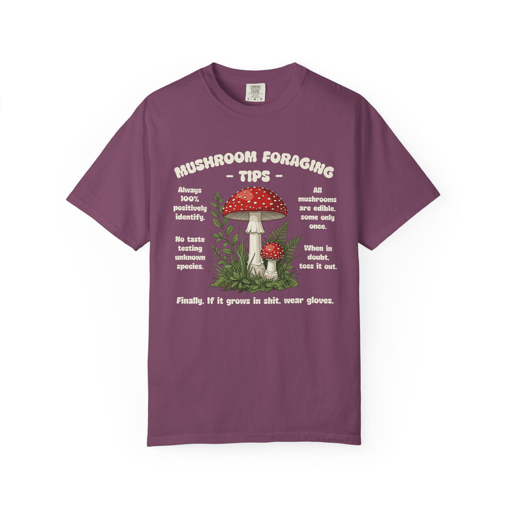 Mushroom Foraging Tips T-Shirt