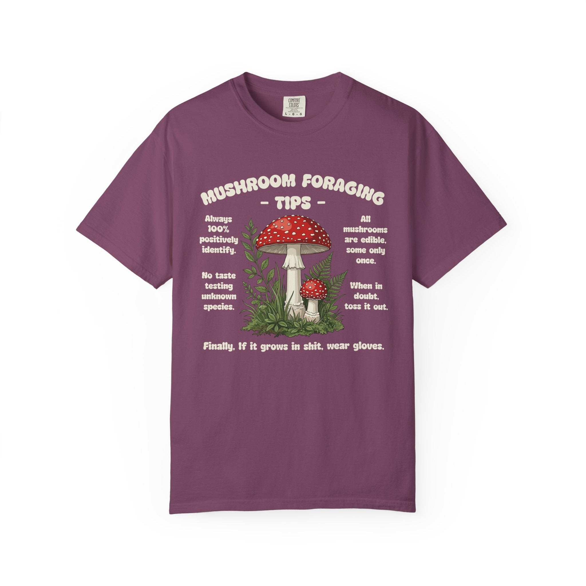 Mushroom Foraging Tips T-Shirt