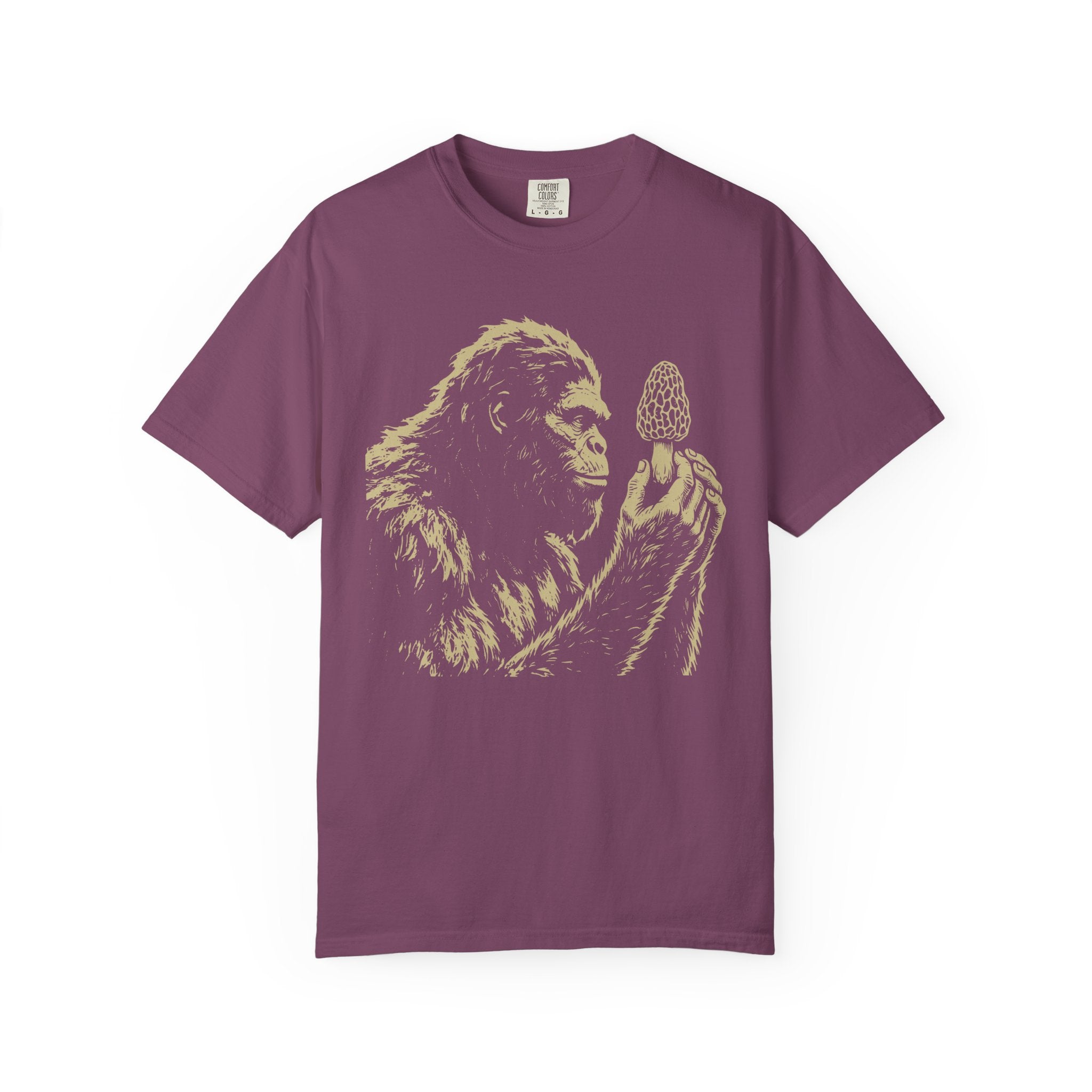 Bigfoot With Morel T-Shirt