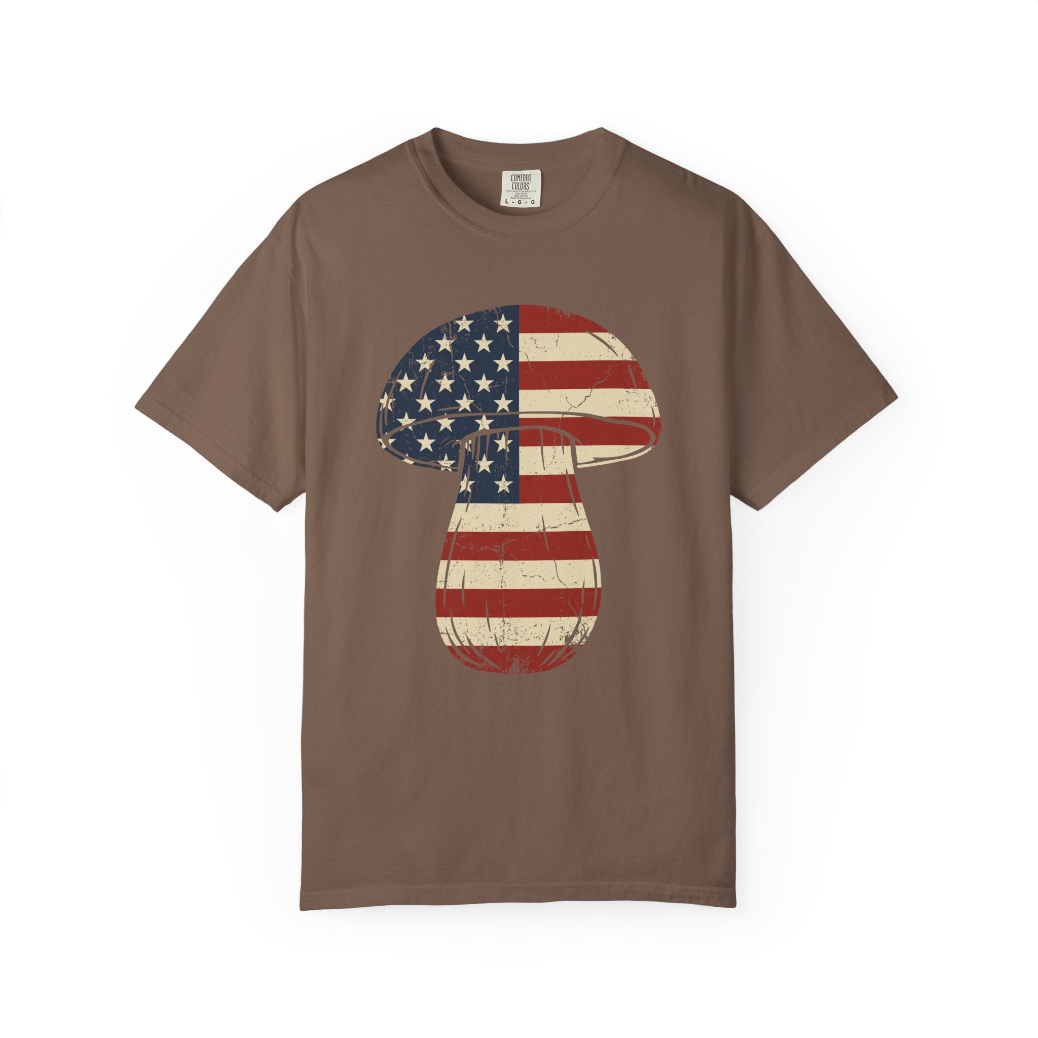 Porcini USA Flag T-Shirt