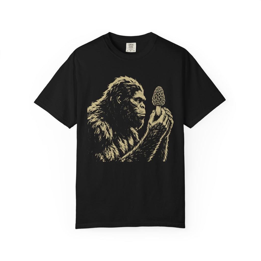 Bigfoot With Morel T-Shirt