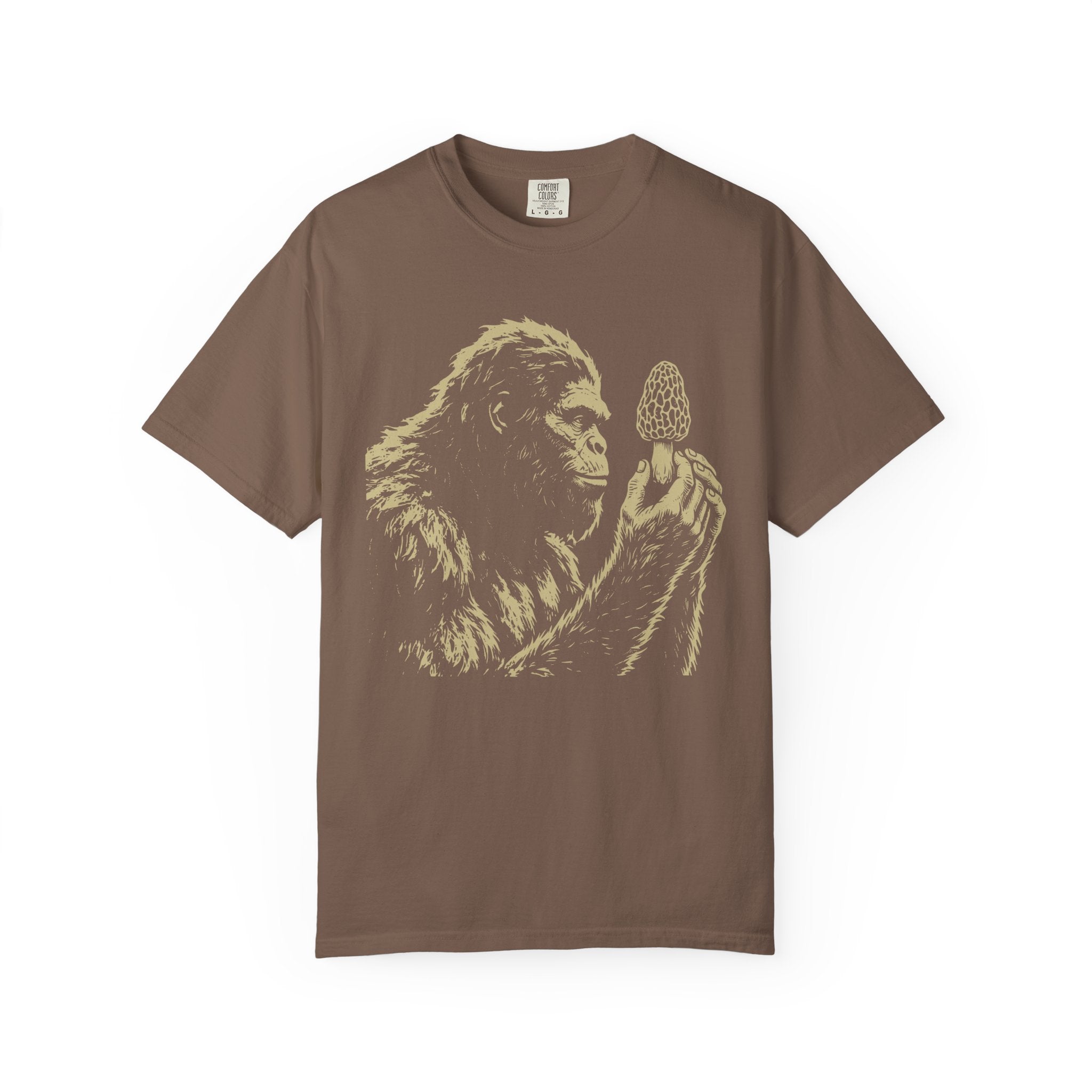 Bigfoot With Morel T-Shirt