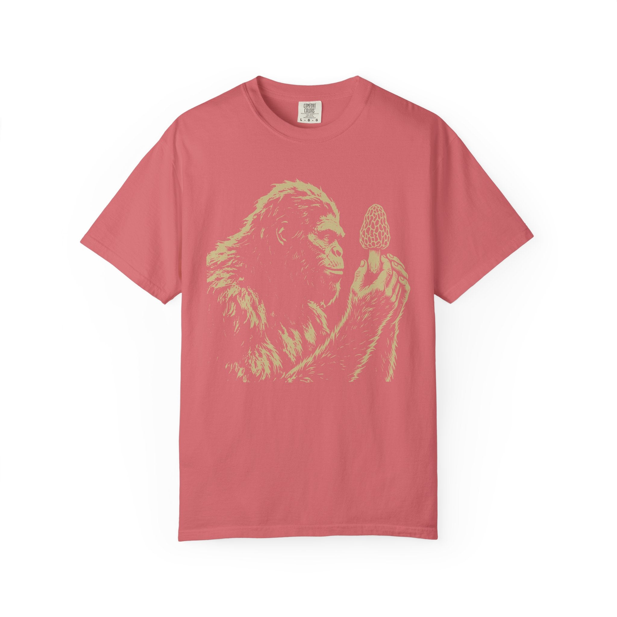 Bigfoot With Morel T-Shirt