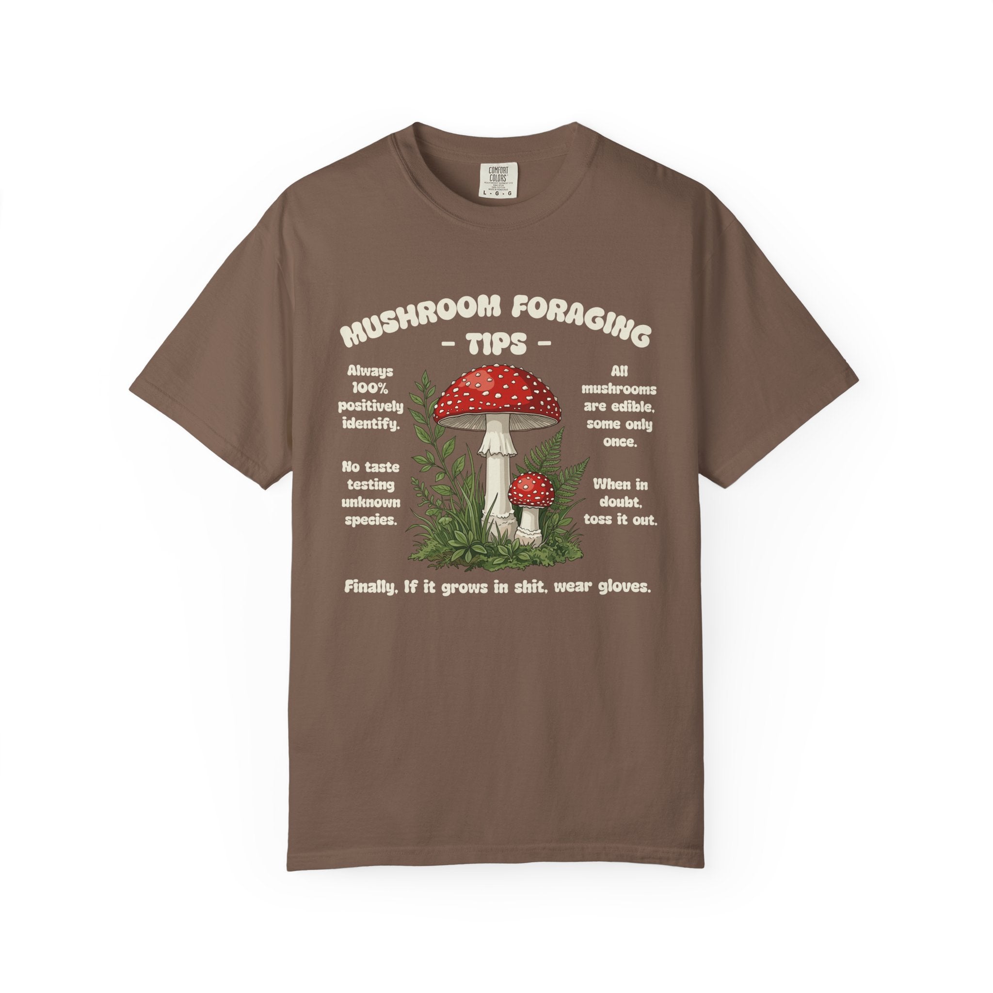 Mushroom Foraging Tips T-Shirt