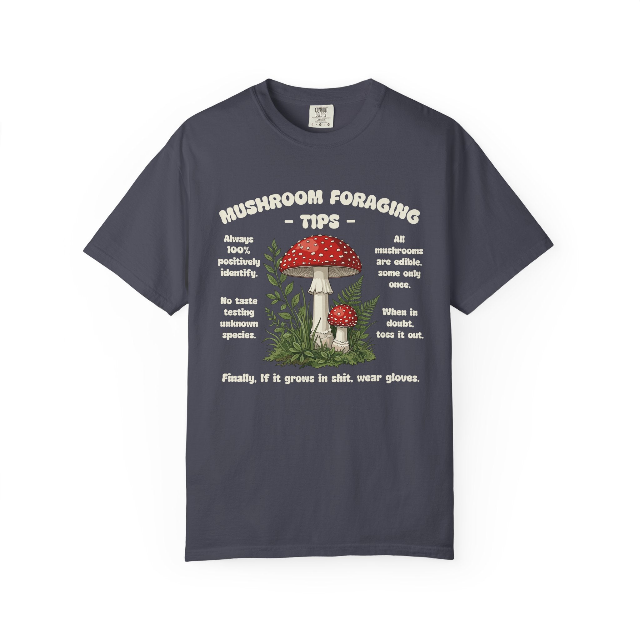 Mushroom Foraging Tips T-Shirt